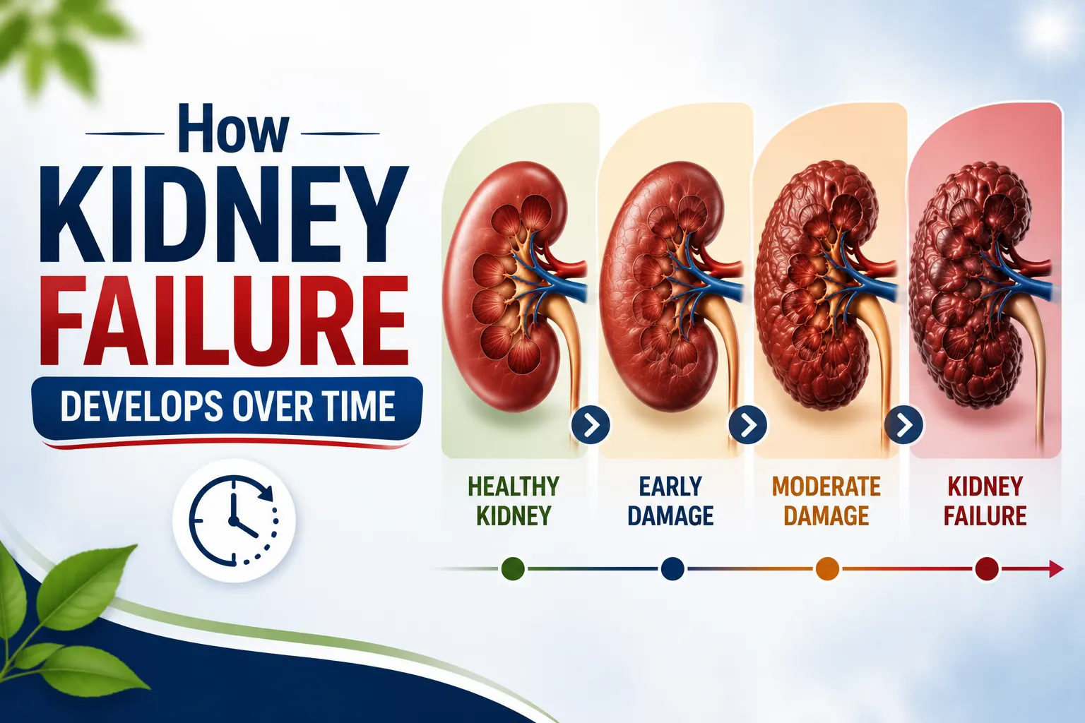 How Kidney Failure Develops Over Time?